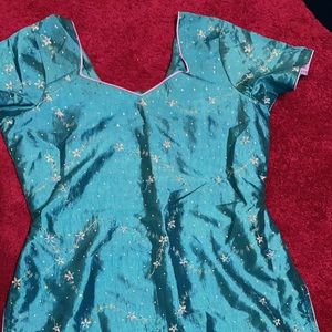 2 piece katan silk suit.